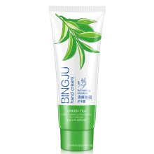 OEM Customize Natural Shea Butter Hand Cream Moisturizing Anti Aging Green Tea Hand Cream for Dry Skin